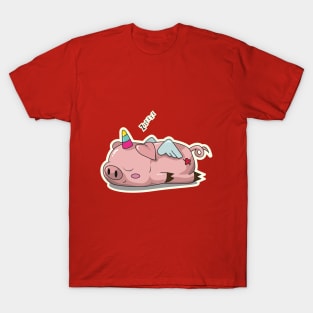 Sleeping Pigcorn T-Shirt